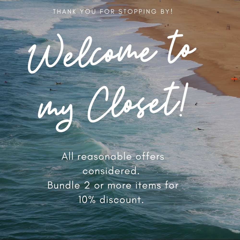 Welcome to my closet!